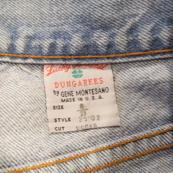 Lucky Brand Jeans Light Blue Wash Denim Slim Fit Zip Fly - Women's Size 8/29 - Picture 5 of 5